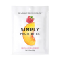 Merely Gums Peach and Raspberry Combined Gummies, 1.8oz